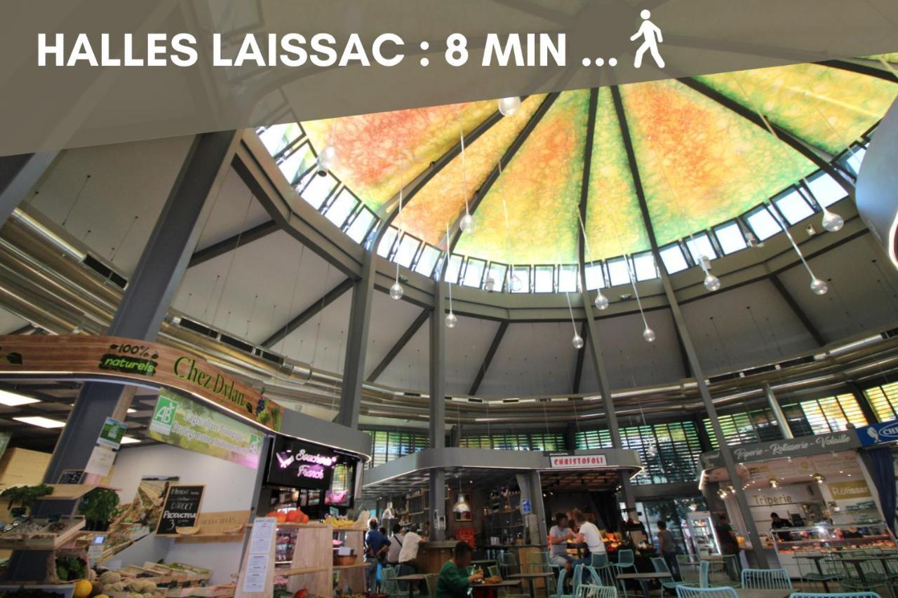 Nouveau - Jungle Montpeul - Clim - Wifi Fibre - Netflix - 5' Du Centre Et Gare - Parking - Loggia - 15' Des Plages Montpellier Luaran gambar